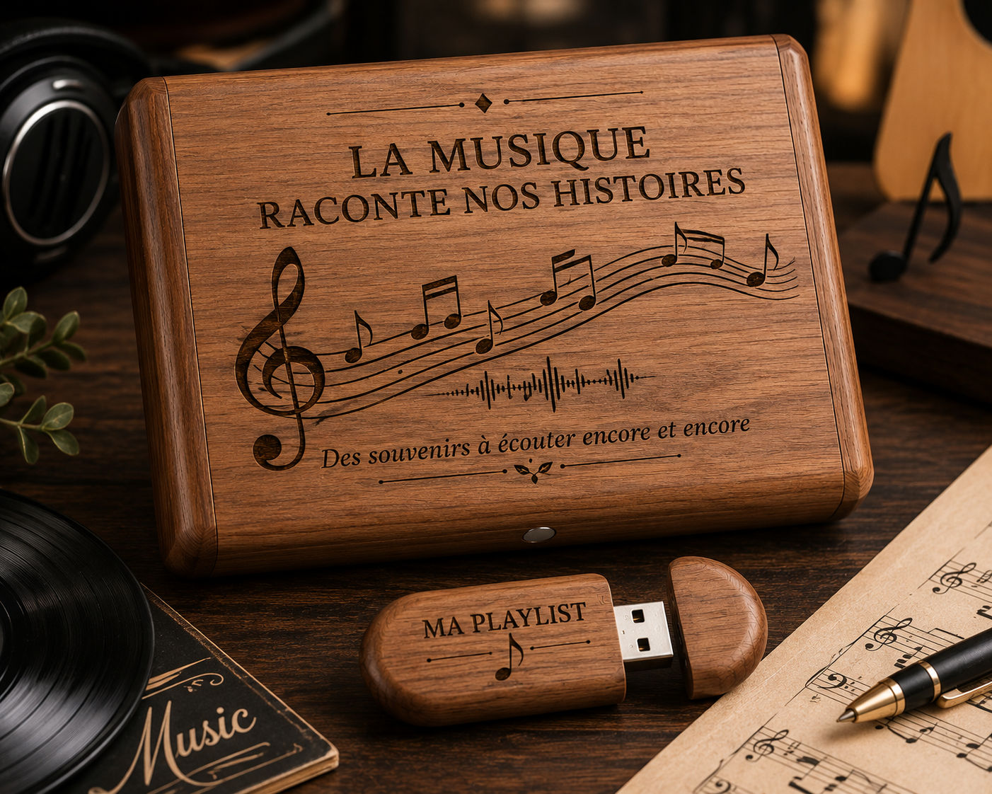 Coffret USB – La musique raconte nos histoires